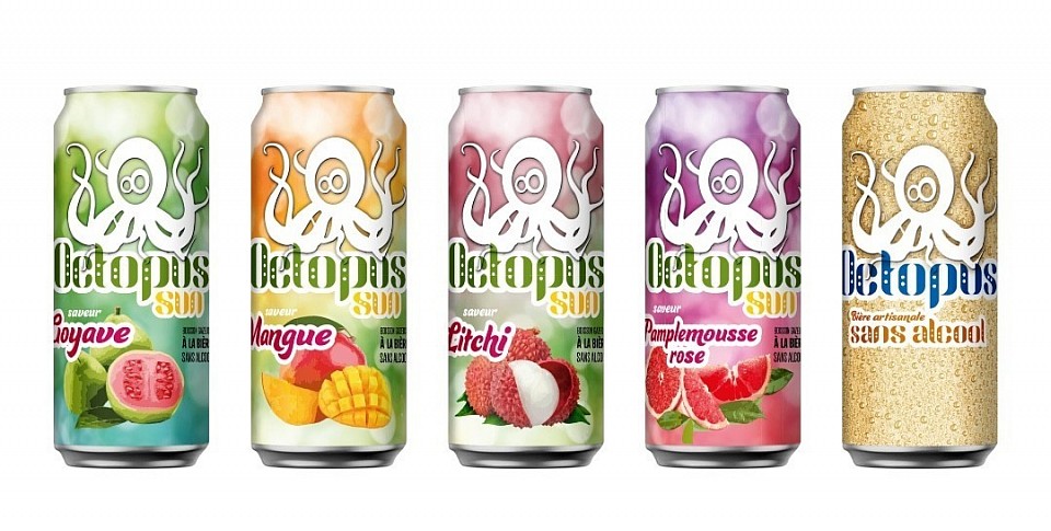 GAMME SANS ALCOOL OCTOPUS SUN